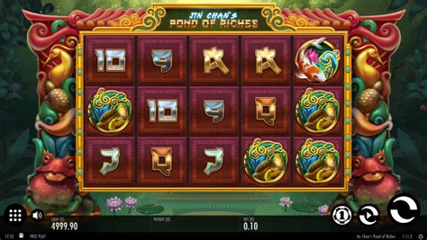 jin chan’s pond of riches spins  The slot offers free spins and the chance to win up to 10,000 times your stake